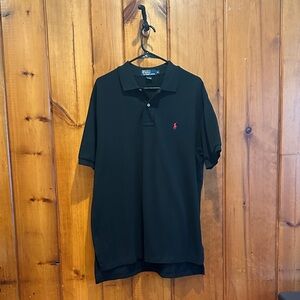 Polo Ralph Lauren Men’s Black Short Sleeved Polo Shirt Size XL
